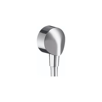 Hansgrohe - Toma de pared con válvula de retención, cromado, .5