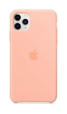 Apple Silicone Case (for iPhone 11 Pro Max) - Grapefruit