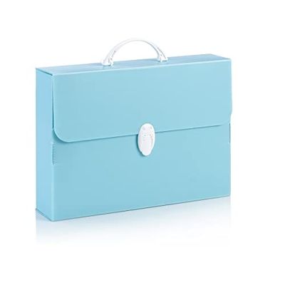 Favorit Every Line, Porte-Documents Mixte, Bleu Pastel, 27x37,5x8