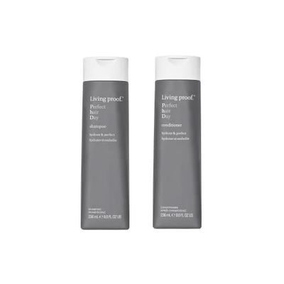 Living Proof Perfect Hair Day (PhD) Shampoo and Conditioner Duo Set - Silkier and Healthier Hair - Hydrating Shampoo and Conditioner - Vegan and Cruelty Free Haircare