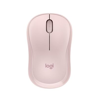 Logitech M240 Silencioso Bluetooth Ratón, inalámbrico, compacto, portátil, seguimiento suave, batería 18 meses, Windows, macOS, ChromeOS, compatible con PC, Mac, laptops, tablets - Rosa