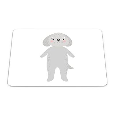 Bonamaison, Rectangle Pop Art Digital Printed Mouse Pad, Non-Slip Base, for Office and Home, Size: 22 x 18 cm