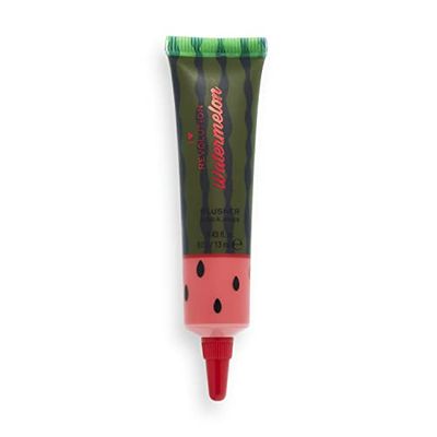Revolution Beauty London, Tasty Watermelon, Dewy Blusher, Blendable, Liquid Blush, Natural Glow, Flushed