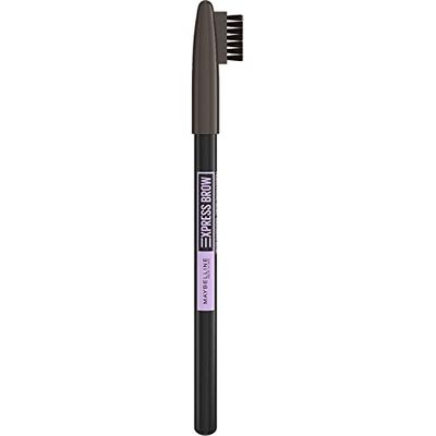 Maybelline New York Matita per Sopracciglia, Super Pigmentata e Sfumabile, Formula con Olio di Cocco, Punta Temperabile e Pettinino, Express Brow Shaping Pencil, Tonalità: 05 Deep Brown