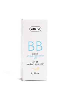 Ziaja Bb Cream Pieles Grasas y Mixtas Spf15 Tono Claro 50 ml