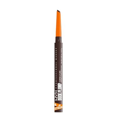 NYX Professional Makeup Plumping Lip Liner, Lip Liner, Up To 10 HR Wear, Matte Finish, Duck Plump, Double Dose