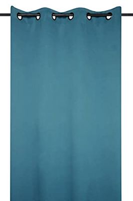 Lovely Casa Blackout Curtain with Eyelets for Living Room or Bedroom – 140 x 280 cm Duck – Blackout and Insulating Window Curtain or Dressing Room – Available in 3 Sizes for Home