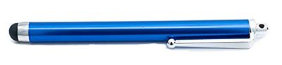 System-S Lápiz táctil en Azul de Aluminio para Tablet, Smartphone, portátil, Surface