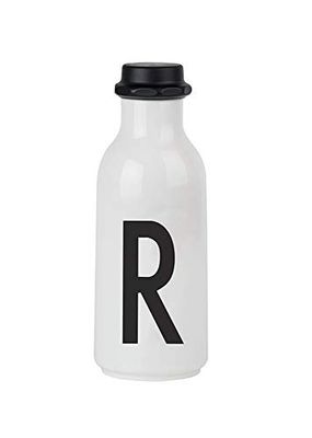 Design Letters Bottiglia d'Acqua 500Ml Borraccia Acqua | Borraccia Sportiva Prova di Perdite Senza BPA Borracce per Bambini Adulti Borraccia Portatile Tritan Borraccia Motivazionale la Casa all'aperto
