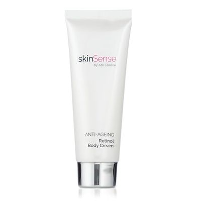 SkinSense Anti-Ageing Retinol Body Cream 100ml, Body Moisturiser, Uneven Skin Tone Corrector, Body Lotion, Vitamin A Cream