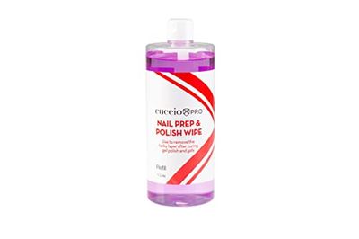 Cuccio Nail Prep & Polish Wipe 1 Litre, Purple