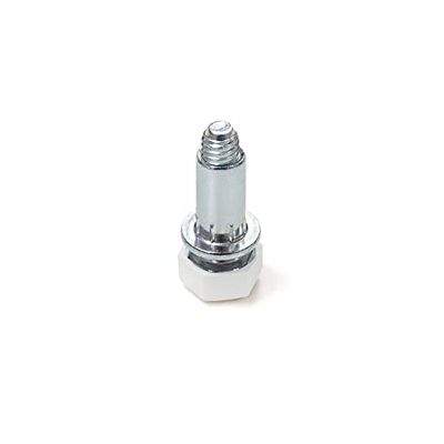 Emuca 2020015 Pé nivelador para móvel com porca, rosca M6 x 20 mm, lote de 20 peças