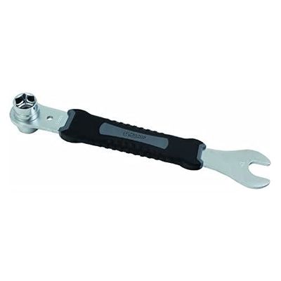 SUPER-B Multifunction Wrench for Pedals and Compasses 15mm Black