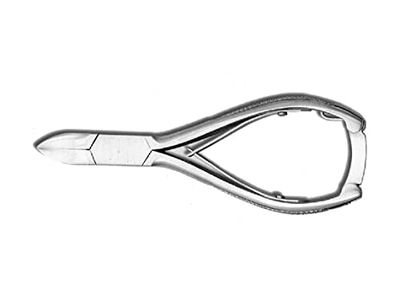 Gima - Nail Nipper, for Cutting Thick Nails on Hands and Feet, Made of Stainless Steel, Lenght 14 cm