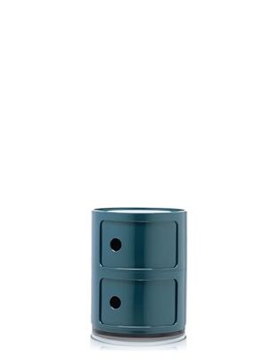 Kartell - Sistema modular, ABS, azul, 32 x 32 x 40 cm