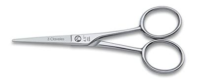 3 Claveles 2050 – Straight Moustache Scissors 11.5 cm