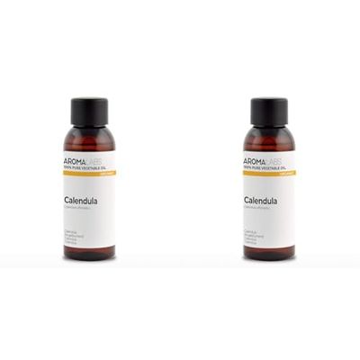 BIO - Macerato oleoso Calendula - 50mL - 100% Puro, Naturale e Certificato Cosmos - Aroma Labs (Marchio Francese) (Confezione da 2)