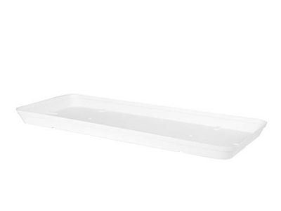 ARTEVASI Soucoupe Capri RECTANGULAIRE XL 80CM Blanc
