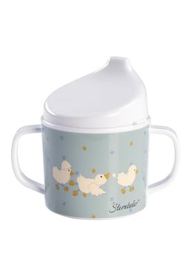 Sterntaler Edda Lou Duck Mug with Removable Drinking Attachment and Non-Slip Base for Boys and Girls