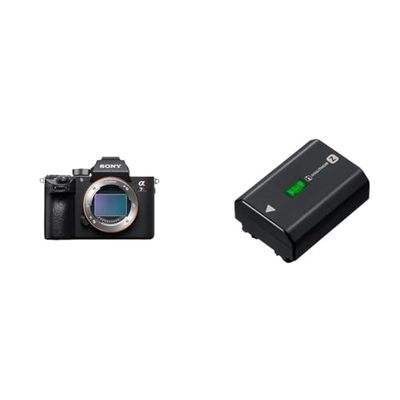 Sony α 7RIII | Fotocamera con obiettivo intercambiabile mirrorless full-frame & NP-FZ100 (Z-series battery), Batteria originale compatibile con Alpha 1, Alpha 7M4, Alpha 7M3