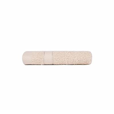 Brentfords Flannel Face Cloth, 100% Cotton Face Towels Baby Face Cloth Super Absorbent Quick Drying Wash Cloth Small Towel, Beige 30 x 30cm