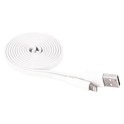 Emos Cable USB 2.0 a/M – i16p/M 1 m, Color Blanco, sm7013 W