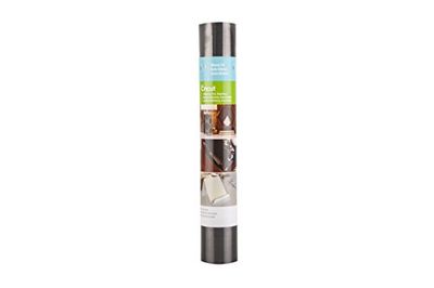 Cricut Foils - 12" x 48" Adhesive Metallic Foils - Stainless Dark Silver