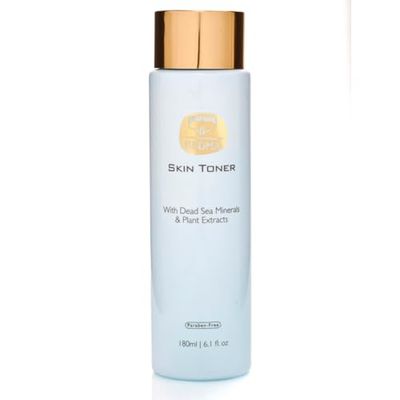 Kedma - Tonico Viso all'Aloe Vera e Minerali del Mar Morto - Detergente ed Equilibrante - Per Tutti i Tipi di Pelle - 180ml