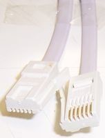 PRO SIGNAL White BT Telephone Cable – 5m, BT631A Plug Extension Lead for Phone Systems