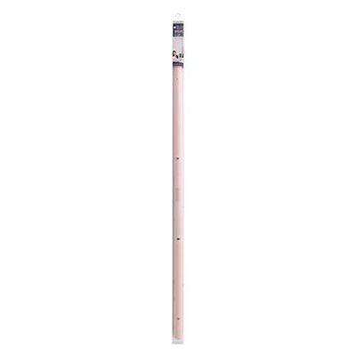 STORE TAMISANT IMP. METALLIK 120 x 180 cm polyESTER rosa FLECHALIN