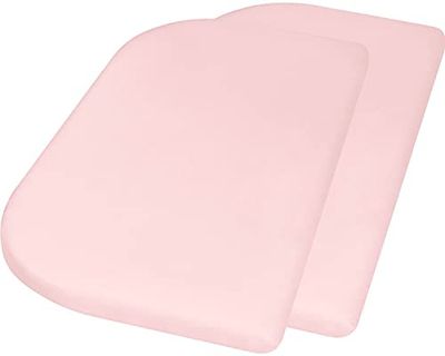 Lot de 2 draps-housses en jersey 81 x 42 cm