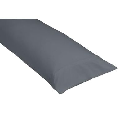 Alexandra House Living Funda de Almohada QUTUN Ceniza 45 x 110 cm