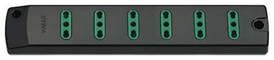 VIMAR FP00406 mobilna listwa zasilająca 2P+T 16 A 250 V, z 6 wyjściami, czarna