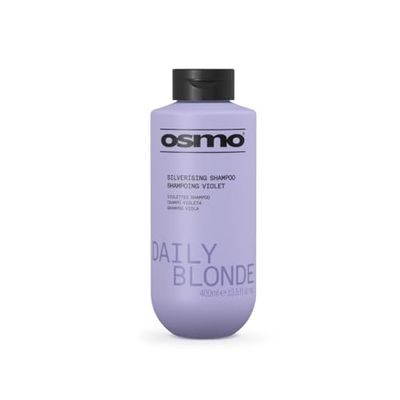 OSMO Daily Blonde Silverising Shampoo | Purple Shampoo | No Yellow or Brass | Vegan. 400ml