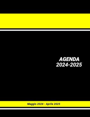 Agenda Settimanale: Formato Grande A4 - Pianificatore Settimanale 1 settimana su 2 pagine con orario - 12 mesi