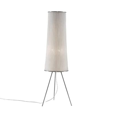 Arturo Alvarez Lampe sur pied de la collection Ura, taille moyenne, gris, 52 x 52 x 156 cm (référence : UR03G)