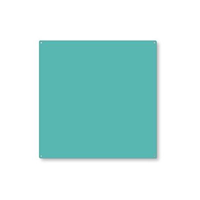 Trendform® TF-TZ4002 Pizarra magnética Cuadrada con 10 imanes, Color Turquesa (400 x 400 mm), Metal, Turquoise, 40 x 20 x 5 cm