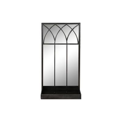 ESPEJO METAL ESPEJO 40X12X80 NEGRO