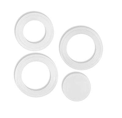 SIGG Gemstone Gasket Set, Anillo de sellado para cierre de botella Gemstone, pieza de recambio para tapones de rosca a prueba de fugas, set de repuesto para botellas SIGG