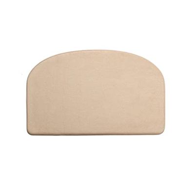 ETHORY Beau Tapis de salle de bain rectangulaire à mémoire de forme en coton à absorption rapide d'eau tapis antidérapant tapis de cuisine salon entrée confortable