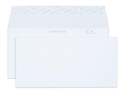 Elco 42786 Boite de 250 enveloppe sans fenêtre Format C5/6 Blanc