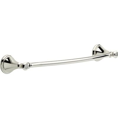 Delta Faucet Cassidy 79718-PN - Toallero (níquel pulido, accesorios de baño, 45,72 cm)