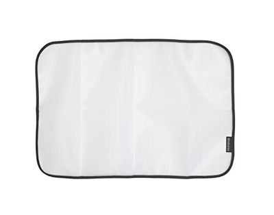 Brabantia - Drap de Repassage de Protection - pour Tissus Délicats - Idéal pour la Soie, Le Nylon, Le Velours & Les Tissus Texturés - Empêche Les Marques Brillantes - White - 40 x 60 cm