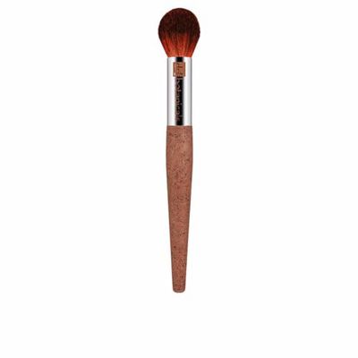 HIGHLIGHTER BRUSH bionic synthetic hair recycled aluminium coffee & corn handle 1 u