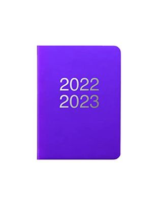 Letts of London Dazzle A6 Week to View 22.23 Academic Diary - Purple (23-031122)