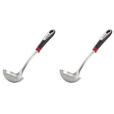 Tefal K1180214 Ingenio Inox Louche Acier Inoxydable Inox 38,75 x 9,2 x 7,5 cm (Lot de 2)