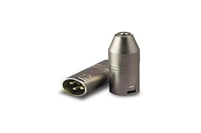 Audibax Adattatore XLR Maschio a Mini Jack Stereo Femmina - Adattatore di Collegamento Via Cavo - Convertitore per Cuffie, Altoparlanti, Amplificatore, Mixer Audio