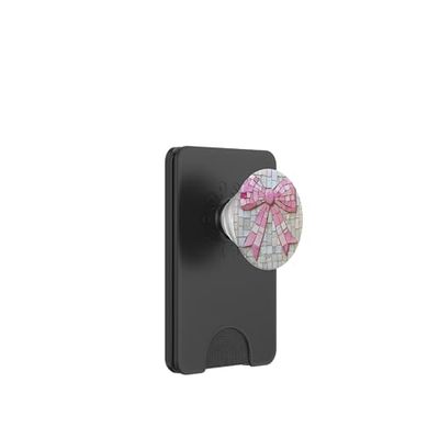 Rosa Arco Estetico Patron Impresion PopSockets PopWallet para MagSafe