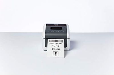 Brother TD-4550DNWB Imprimantes professionnelles 4 pouces pour reçus et étiquettes | 300dpi | Ecran LCD | USB & Hôte USB - Ethernet - WiFi - Bluetooth