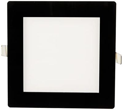 ecoluz LED Square – downlight, IP44, 880 lumen, 12 W, 6000 K, 220 V, colore: fredda